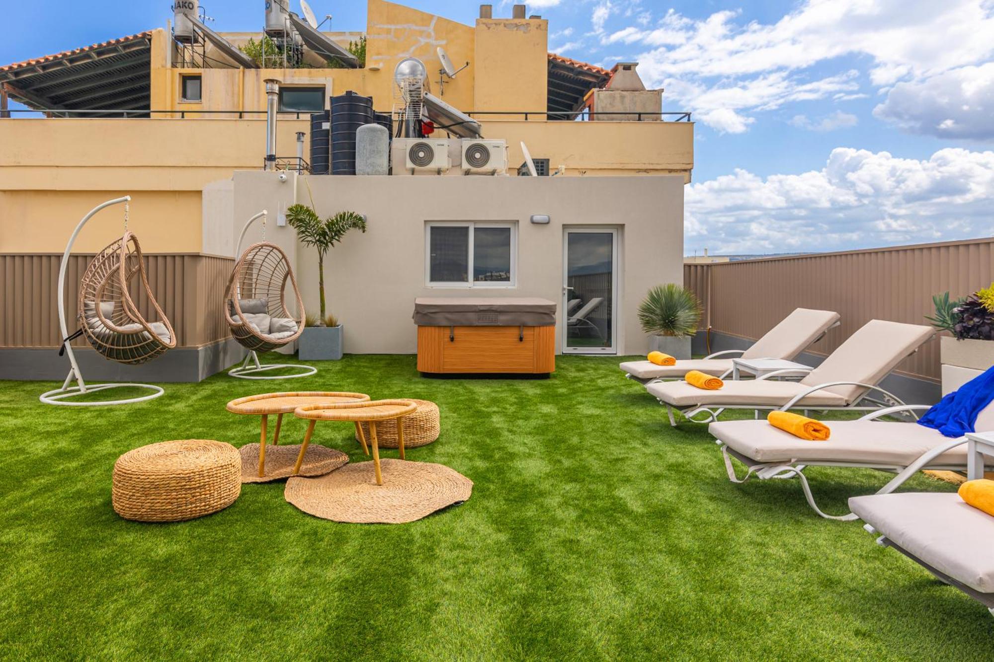 Zen Rooftop Escape Apartment
